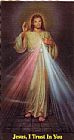 portrait of jesus of divine mercy